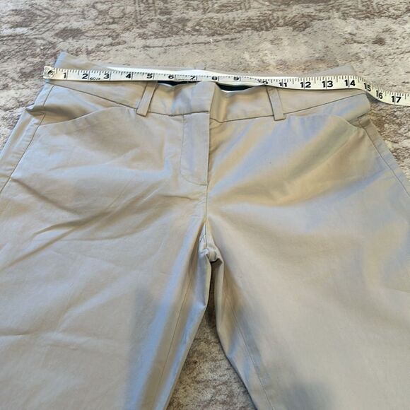 Theory tan Chinos Versatile Cotton Blend 2 - Picture 5 of 9